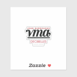 Adesivo Vinil personalizado do JBHS VMA com ano