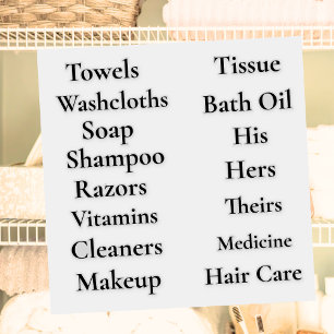 Adesivo Vinil personalizável para gabinete de banho