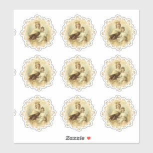 Adesivo Vinil religioso de Monte Carmelo Jesus da Virgem