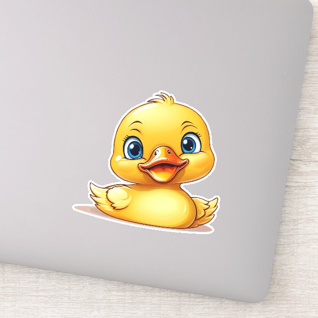 Adesivo Vinil - Rubber Ducky Decal (Detalhe)