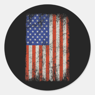 Adesivo Vintage American Flag Memorial Day Veteranos