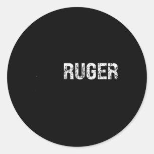 Adesivo Vintage American Flag Retro Ruger Family Match