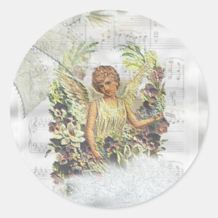 Adesivo Vintage Angel Sticker