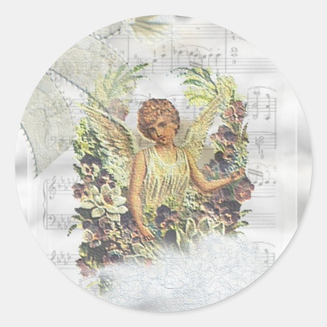 Adesivo Vintage Angel Sticker (Frente)