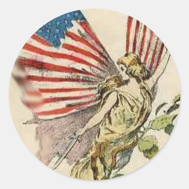 Adesivo Vintage Angel sticker (Frente)