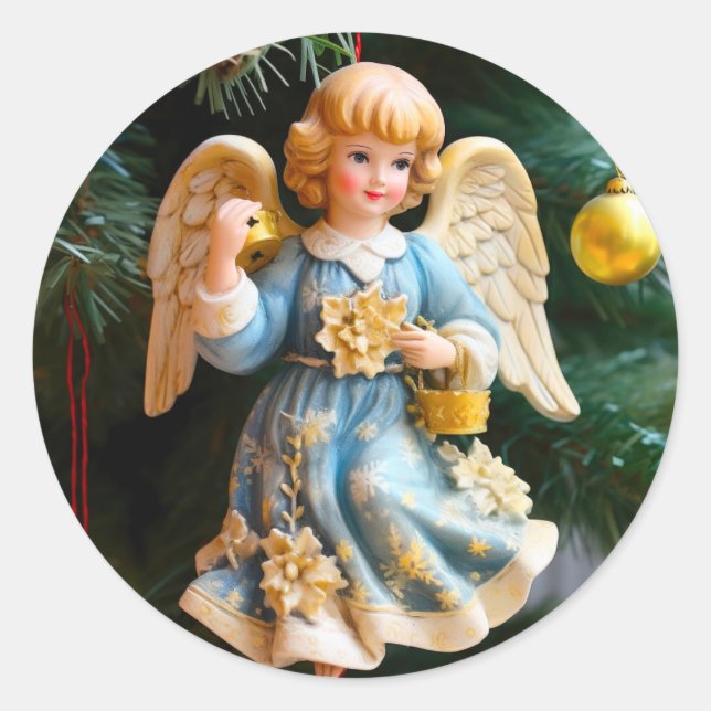 Adesivo Vintage Angel Stickers (Frente)