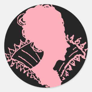 Adesivo Vintage Aristocratic Woman