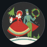 Adesivo Vintage Art Deco Vintage<br><div class="desc">Vintage Art Deco Vintage</div>