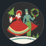 Adesivo Vintage Art Deco Vintage<br><div class="desc">Vintage Art Deco Vintage</div>