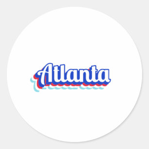 Adesivo Vintage Atlanta 