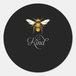 Adesivo Vintage Be Kind - Bumblebee Bee Kindness Gift