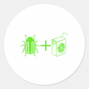 Adesivo Vintage Beetles Halloween Filme Engraçado Horror C