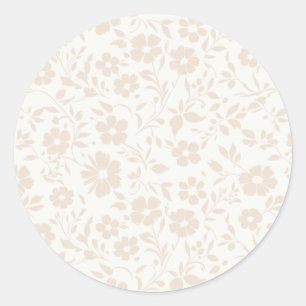 Adesivo Vintage Bloom Soft Linen - Neutro