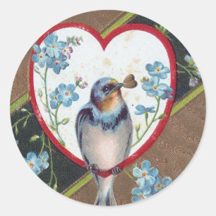 Adesivo Vintage Bluebird