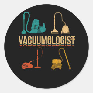 Adesivo Vintage Bolsas de vácuo isoladas por vácuo para ro