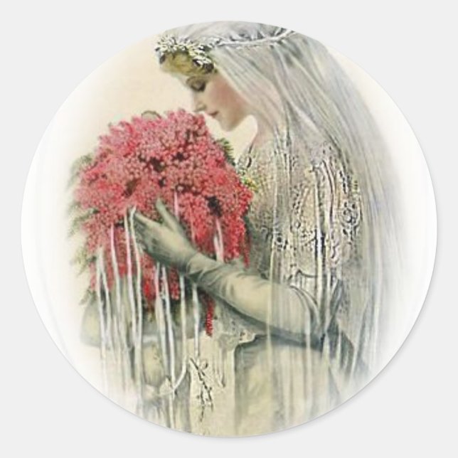 Adesivo Vintage Bridal Stickers (Frente)