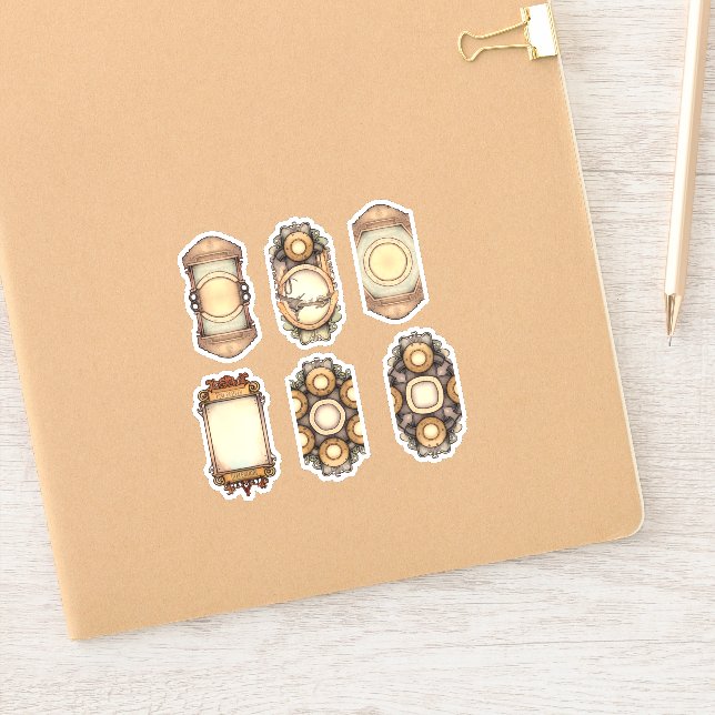 Adesivo Vintage Brown (Notebook)