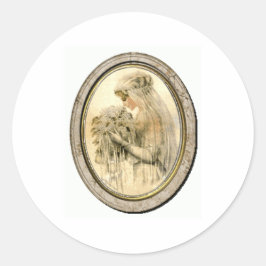 Adesivo Vintage Chá de panela Bride Sticker