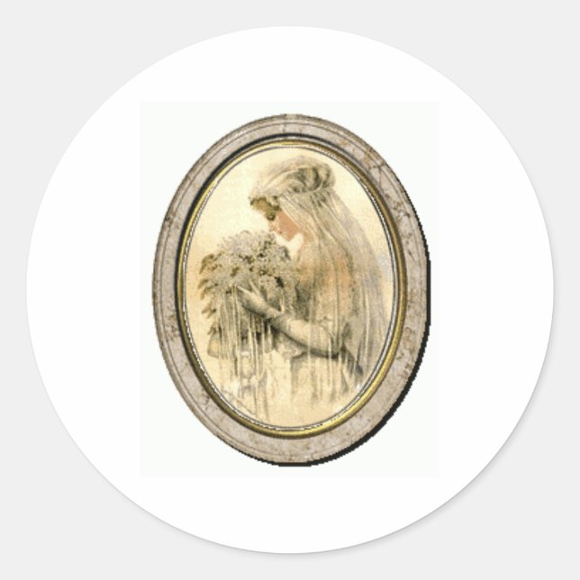 Adesivo Vintage Chá de panela Bride Sticker (Frente)