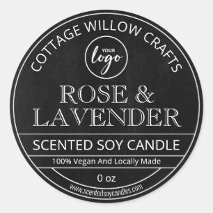 Adesivo Vintage Chalkboard Black Soy Canders