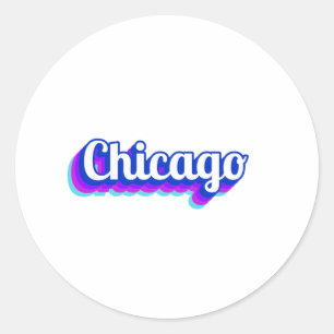 Adesivo Vintage Chicago 
