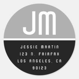 Adesivo Vintage - Cinza inspirada - Black & White Return A