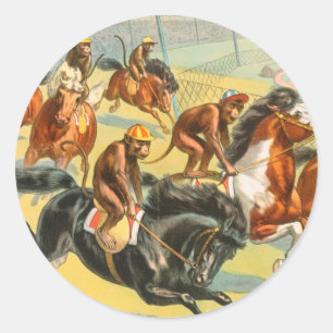 Adesivo Vintage: circo Barnum & Bailey -