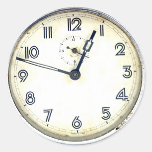 Adesivo Vintage Clock