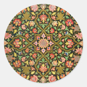 Adesivo Vintage Colorful Indian Floral Embroiderme Impress