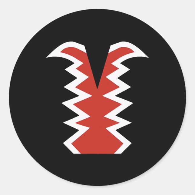 Adesivo Vintage Costume Voando Macacos Costume Oz Hallowee (Frente)