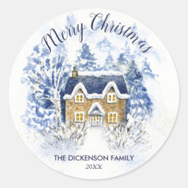 Adesivo Vintage Cottage coberto por água