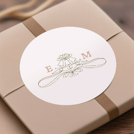 Adesivo Vintage Daisy Art Nouveau, de Mucha