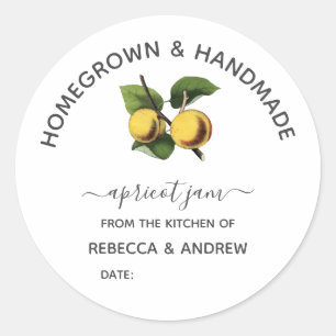 Adesivo Vintage do Apricot Feito para Homegrown e Fabricad