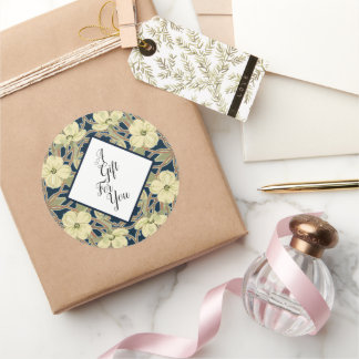 Adesivo Vintage Dogwood Floral Sticker