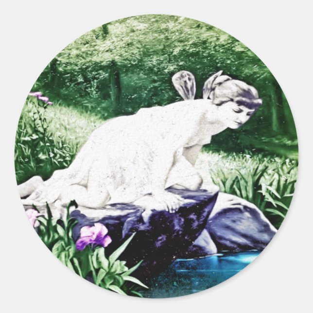 Adesivo Vintage Fairy Sticker (Frente)