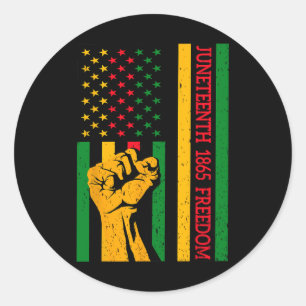Adesivo Vintage Flag Black History Black History American