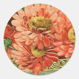 Adesivo Vintage Flor