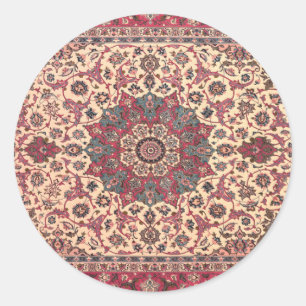 Adesivo Vintage Floral Persian Carpet Patterno