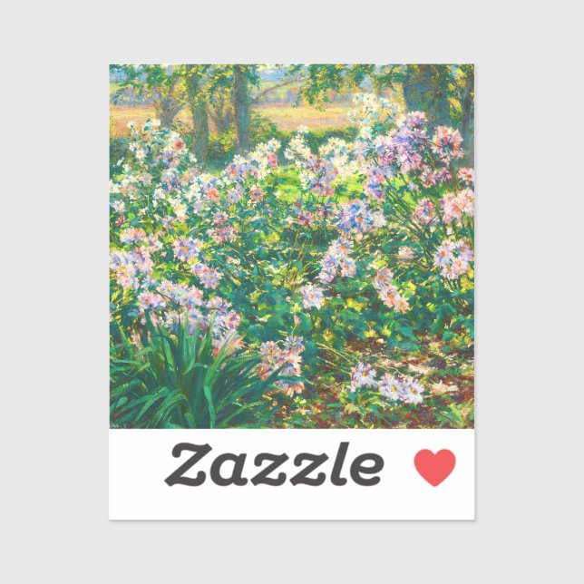 Adesivo Vintage Flores bonito Ilustração Windflower (Folha)