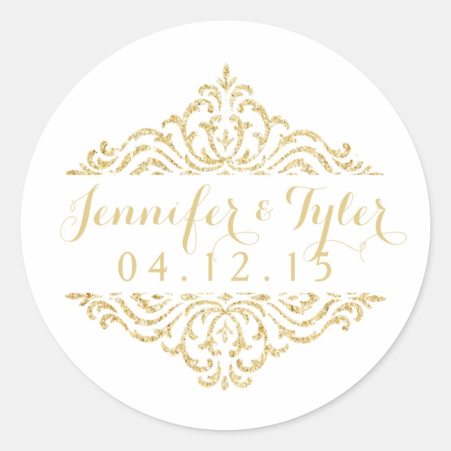 Adesivo Vintage Glamor Elegance Stickers (Frente)