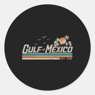 Adesivo Vintage Golfo Do México Desde 1550 Retro Vintage