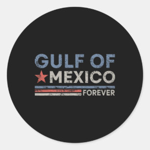 Adesivo Vintage Golfo Do México Para Sempre