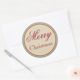 Adesivo Vintage Green Merry Stickers