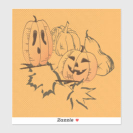 Adesivo Vintage Halloween Sticker