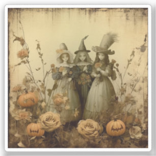 Adesivo Vintage Halloween Witchcraft (5)