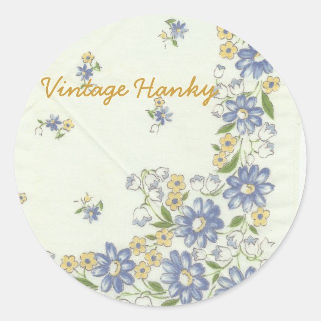 Adesivo Vintage Hanky Stickers (Frente)