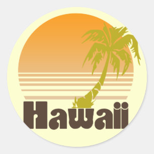 Adesivo Vintage Hawaii