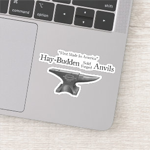 Adesivo Vintage Hay-Budden Anvil