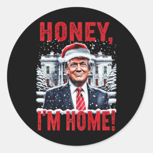 Adesivo Vintage Honey, estou em casa Engraçado Homens de N