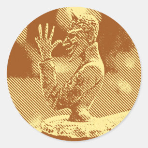 Adesivo Vintage Hood Ornaker